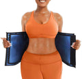 Wonder Waist™ Sweat Waist Belt – 3-Row Hook & Zipper Sauna Belt