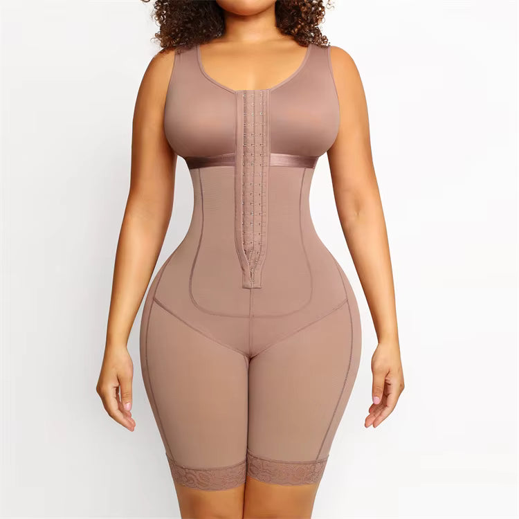Firm Compression Body Shaper Tummy Control Butt Lifter Reductor Shapewear for Women